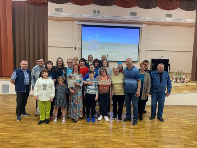 В Центре «РОСТОК» выступил замечательный творческий дуэт артистов «Алеся Борисюк и Эдуард Пищик»