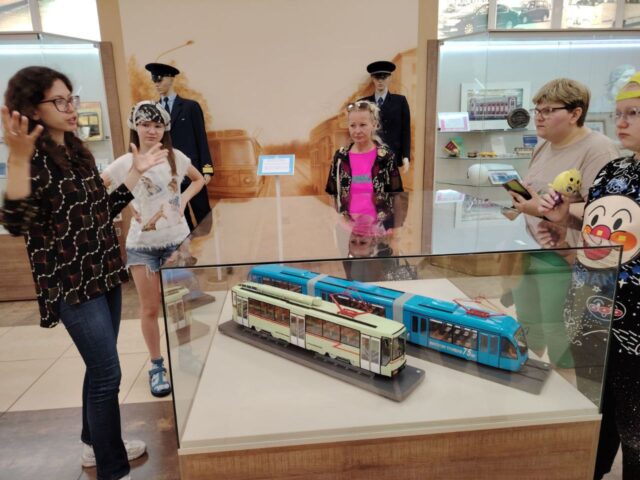 Экскурсия в музей городского пассажирского транспорта